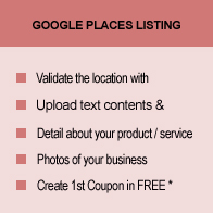 Google Place Listing